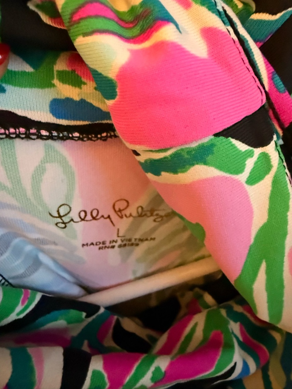 Lilly Pulitzer-  Multicolor Floral-Print Dress - Picture 4 of 4